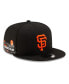 x MLB Men's Black San Francisco Giants 9FIFTY Snapback Hat