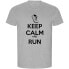 KRUSKIS Keep Calm And Run ECO short sleeve T-shirt