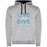 KRUSKIS Live For Dive Two-Colour hoodie