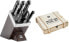 Zwilling Gourmet - Knife/cutlery block set - Stainless steel - Plastic - Wood - Stainless steel - Wood