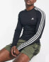 Футболка Adidas Tech Fit Schwarz Stripes