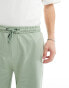 Brave Soul jersey shorts in green