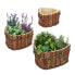 Blumenkasten aus Holz im 3er Set