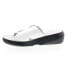 Fly London Bait BAIT742FLY-006 Womens White Leather Wedges Sandals Shoes 40