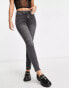 Only Tall Emily straight leg jeans in medium blue