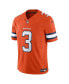 Men's Russell Wilson Orange Denver Broncos Vapor F.U.S.E. Limited Jersey