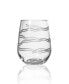 Good Vibrations Stemless 17Oz - Set Of 4 Glasses