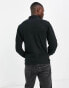 Polo Ralph Lauren slim fit long sleeve polo in black with player logo