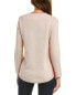 Sail To Sable Round Hem Wool Sweater Women's Xxs