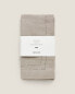 Hemstitched cotton napkins (pack of 2)