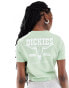 Dickies petersburg western baby tee in green - exclusive to asos