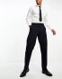 ASOS DESIGN straight suit trousers in navy