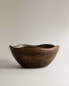 Large mango wood salad bowl