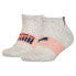 PUMA Placed Logo short socks 2 pairs