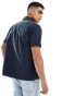 Superdry Military short sleeve shirt in eclipse navy