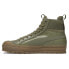 Puma Capri Para High Top Mens Green Sneakers Casual Shoes 36978603