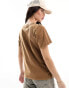 Cotton On 90s classic relaxed t-shirt in washed brown