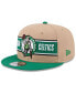 Men's Tan/Kelly Green Boston Celtics 2024 NBA Draft 9FIFTY Snapback Hat