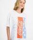 Juniors' Coca Cola Graphic T-Shirt