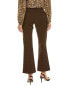 Pink Tartan Stretch Flare Pant Women's