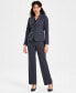 Women's Two-Button Pinstripe Blazer