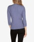 Black Label Women's Ribbed Quarter-Zip Sweater