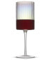 Christian Siriano Chroma Iridescent Red Wine Glasses