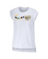 Women's White Nashville Predators Greetings From Muscle T-shirt