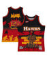 Men's x Tats Cru Black Atlanta Hawks Hardwood Classics Fashion Jersey