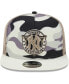 Men's White New York Yankees Chrome Camo A-Frame 9FIFTY Trucker Snapback Hat