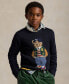 Big Boys Polo Bear Crewneck Sweater