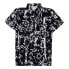 HAPPY BAY The tropical bamboo floral short sleeve shirt