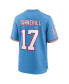 Men's Ryan Tannehill Light Blue Tennessee Titans Oilers Throwback Alternate Game Player Jersey