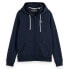 SCOTCH & SODA Essential Logo Badge full zip sweatshirt