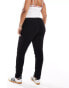 COLLUSION Plus x001 high rise skinny jeans in black