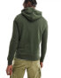 ASOS DESIGN hoodie in khaki green