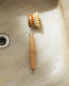 Wooden tableware brush