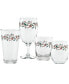 Nutcracker Holly Tapered Cooler Glasses, Set of 4