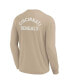 Men's and Women's Khaki Cincinnati Bengals Elements Super Soft Long Sleeve T-Shirt