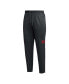 Брюки мужские Adidas Black Nebraska Huskers 2023 Travel AEROREADY Tapered Pants