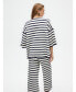 Women's Striped Knit Pants