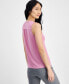 Women's V-Neck Stud-Trim Tank Top, Created for Macy's