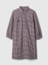 Flannel Utility Mini Shirtdress