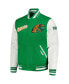 Men's Green Florida A&M Rattlers Script Wool Full-Zip Varsity Jacket