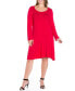 Women's Plus Size Flared Dress