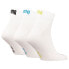 PUMA Plain Quarter short socks 3 pairs