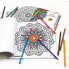 ALPINO Set 24 Coloured Pencils And Book 120 Mandalas