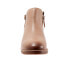 Softwalk Raleigh S2155-063 Womens Brown Leather Ankle & Booties Boots