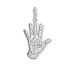 Thomas Sabo Charm-Anhänger Vintage Hand Y0051-845-7