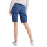 SUPERDRY Kari Long Line denim shorts